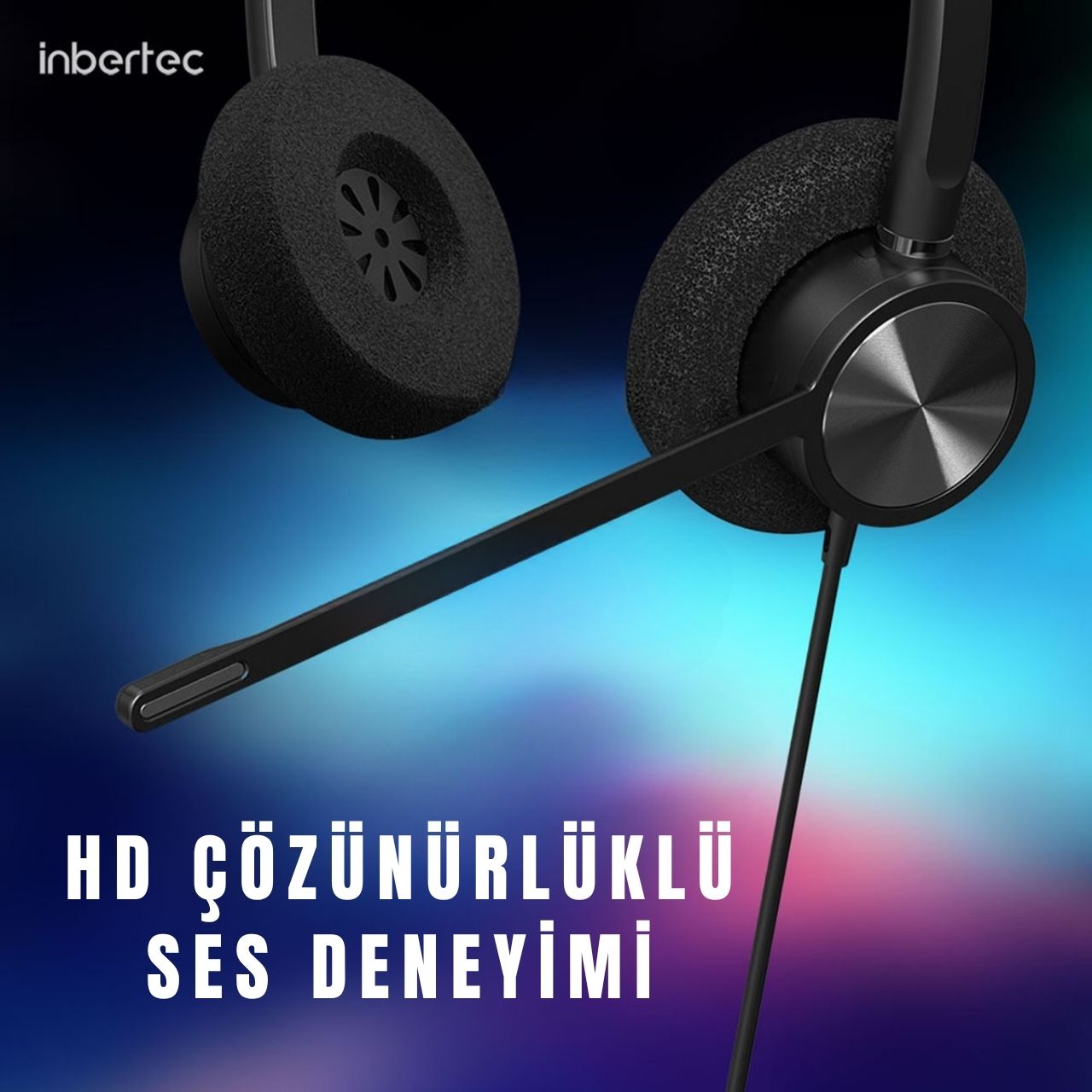 Cetus Serisi Büyük Değer Binaural Teams Kulaklık (1)
